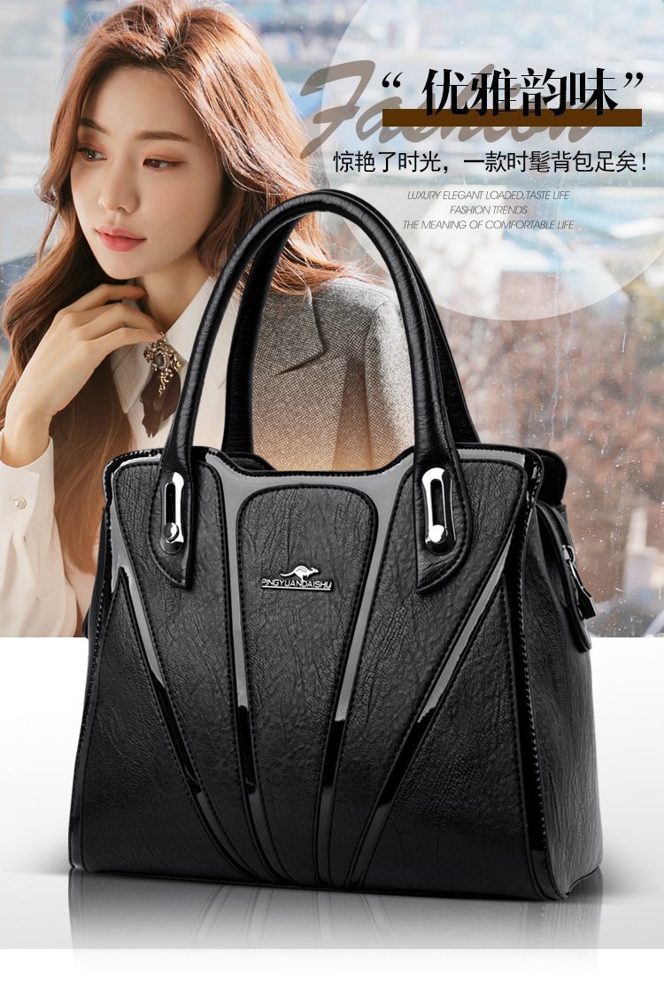 European and American trend new retro women's bags, export handbags, cross-border single-shoulder bags, crossbody bags, one piece global shipping Item Picture