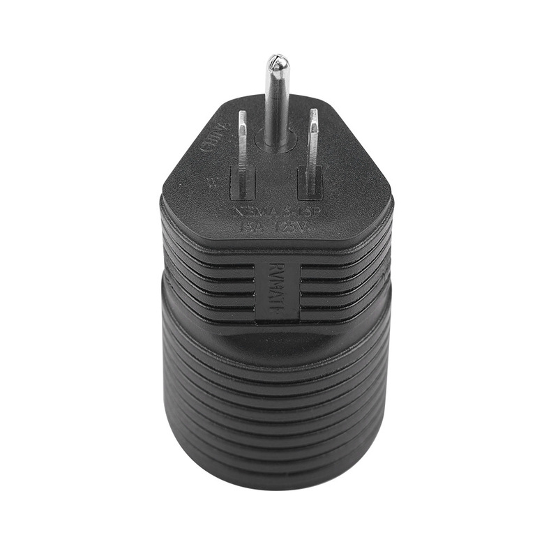 15 AmP HousehoLd PLug to 20 AmP PLug AdaPteR PoweR ConveRteR NEMA 5-15P to L5-20R