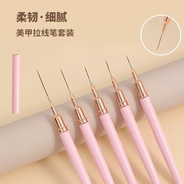 Fine Line Drawing Pen Set of 5 for Painting Flowers, Coloring, and Shading, Light Therapy Pen Tool