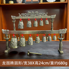 メーカー直販模造青銅二重創意家庭装飾品編鐘金属工芸品結婚祝いプレゼント卸売り