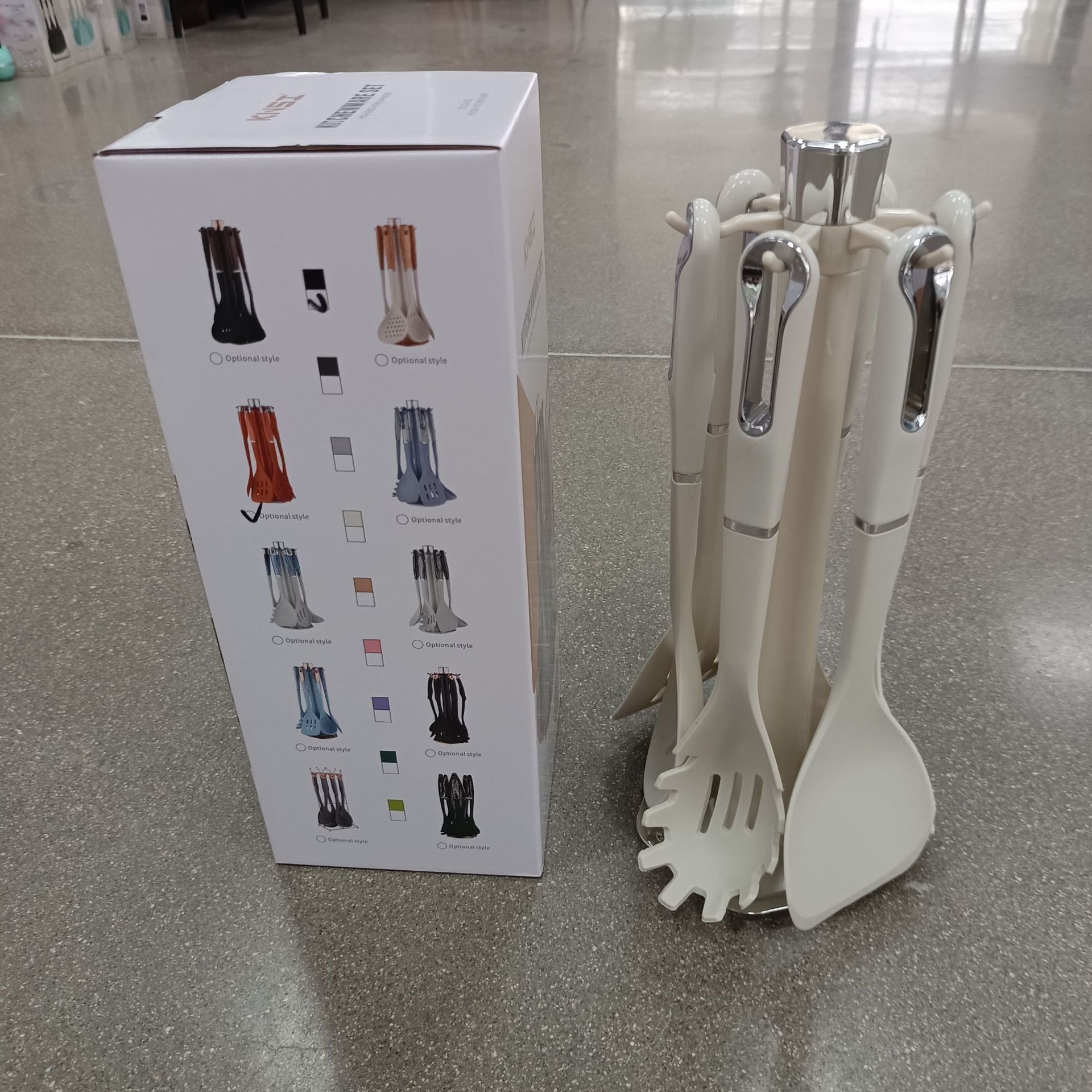 실리콘 7종세트(물방울화이트)