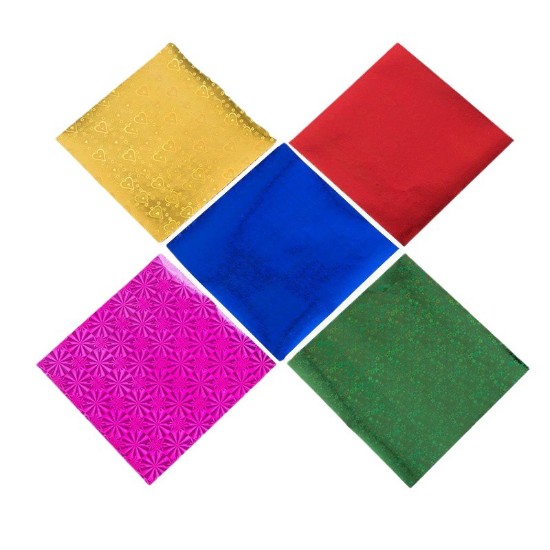 Square flashing origami, handmade, 7/10/15cm