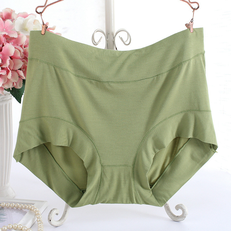 200kg chubby girl plus size underwear women's modal boxer women's hip loose comfortable seamless mother's underwear