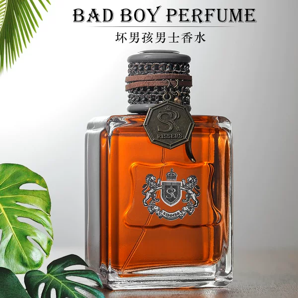 Orange Dirty Talk Men's Eau De Toilette Natural Spicy Woody Tone Long-Lasting Fragrance Bad Boy Perfume 100ml Wholesale