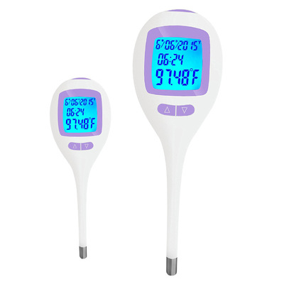 Foreign trade models Handy intelligence Electronics Thermometer screen Backlight number thermodetector clear Visible Exit