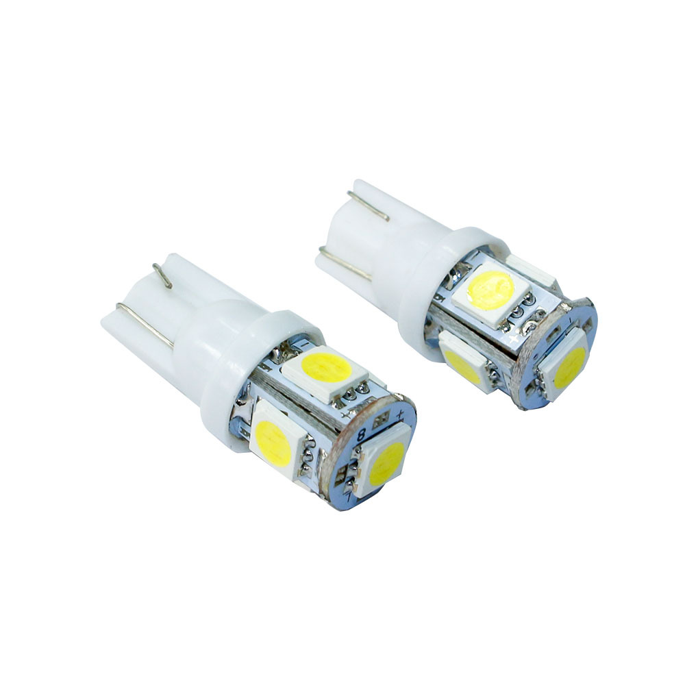 Auto light bulb T10 5050 5smd 5W5 Show wide light license plate lamp…