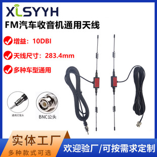 Reinforced Car Radio Antenna Active FM Enhanced Car Antenna Horn Antenna Multi-function Anti-interference