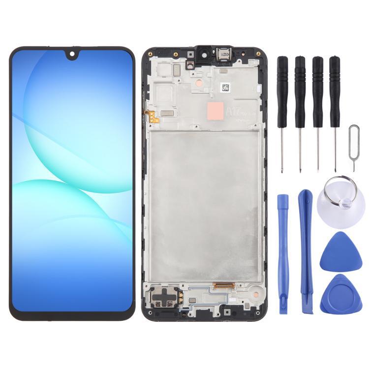 Aplicable a Samsung para Galaxy A17 4G SM-A175 Asamblea LCD original con marco