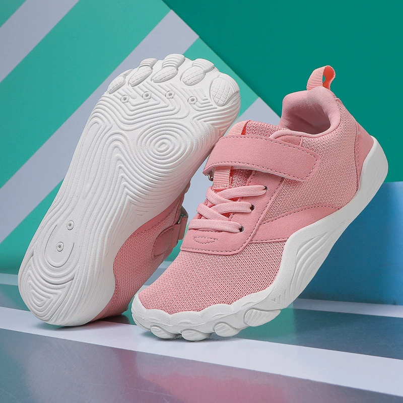 Новые детские туфли с широким носком, туфли с широким носком для босиком, мужская и женская спортивная обувь для отдыха на открытом воздухе, трансграничная внешняя торговля, обувь для танцев и фитнеса.