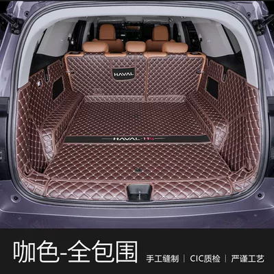 Models, Specialized Protective Mat for – Trunk Mat - brown-color-fully-surrounded-specifically-designed-for-haval-h5-models-from-2023-2025