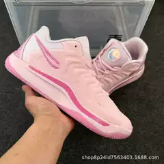 Pure original KD17 men's basketball shoes, anti slip and wear-resistant running shoes, breathable practical sneakers, fashionable sports shoes