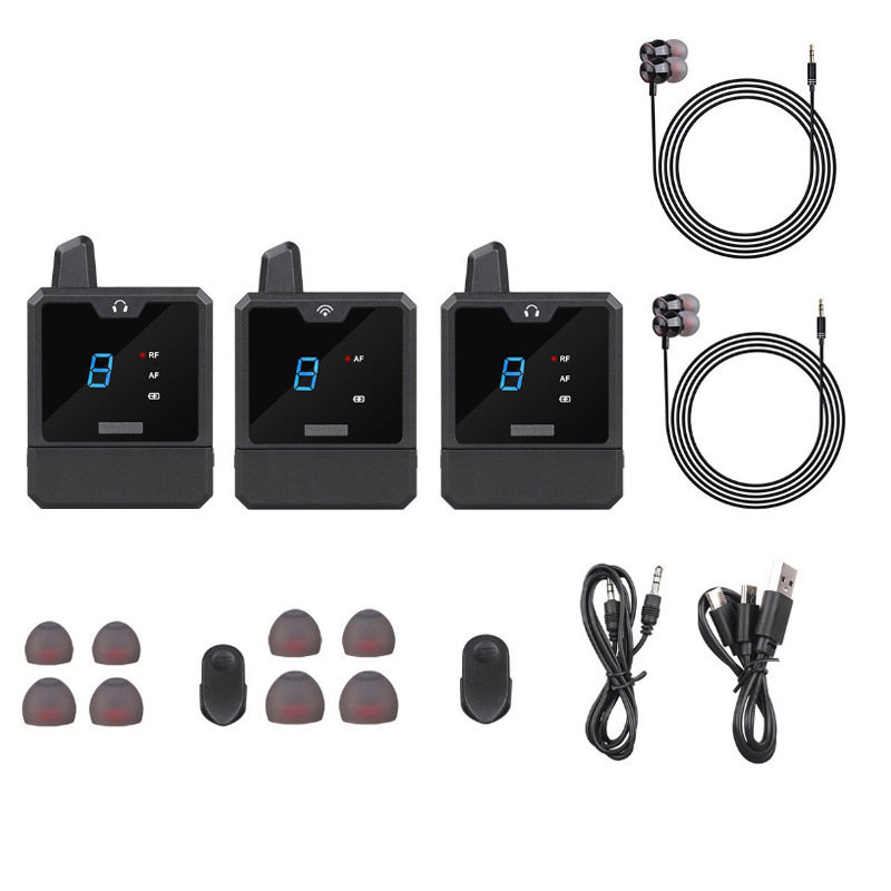 Sistema de Monitoreo Inalámbrico de Bodypack UHF con Reducción de Ruido para Escenario image 7