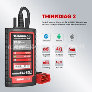 In-stock wholesale Thinkcar Thinkdiag2 ThinkDiag 2 car fault detection supports CANFD