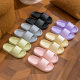 Home Slip-on Sandals and Slippers Women's Summer Indoor Light Bathroom Hotel Dormitory Bathing Couple's Outwear Shoes for Men