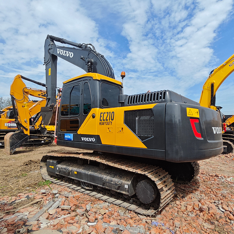外贸直销沃尔沃EC210 240挖掘机履带式大型建筑工程工地挖掘机