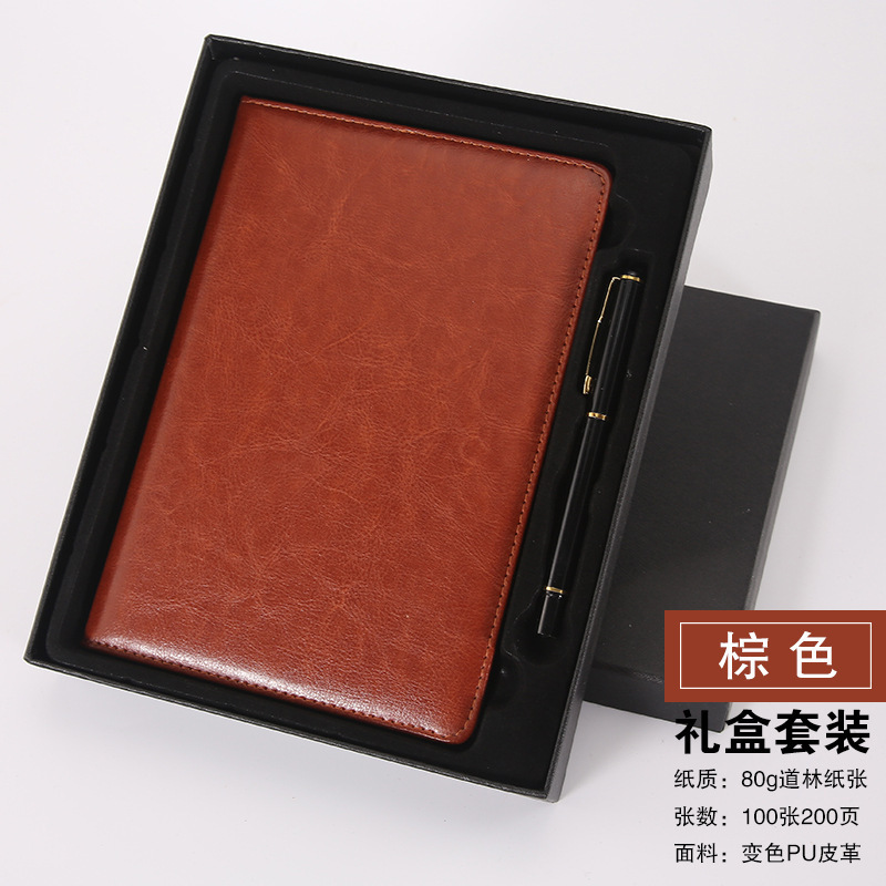 文房具用品創意日記本多規格手帳は皮ビジネスノートをまねてロゴ卸売りをカスタマイズできます。|undefined
