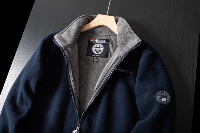 2023Norway's functional outdoor cold protection comes in large sizes for warm autumn and winter fleece fleece jackets_voghion.com
