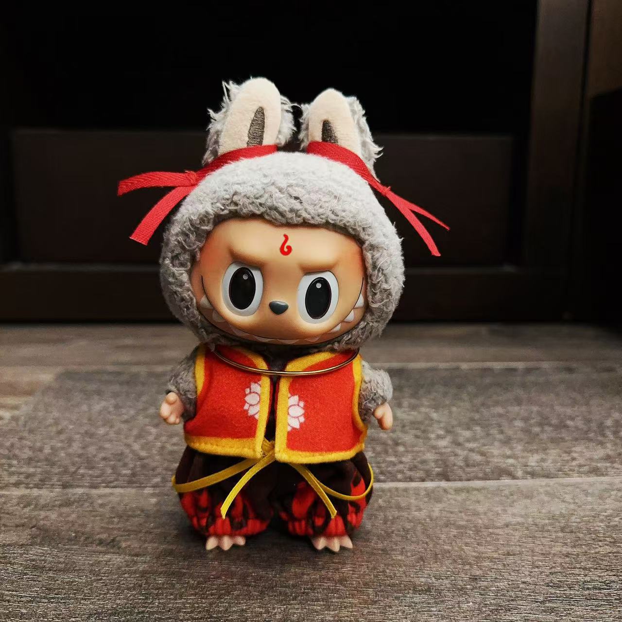 Clothes Only】Generations 1 and 2 Hanging Clothes Sitting Party LABUBU as Zhantan Kunquan Set
