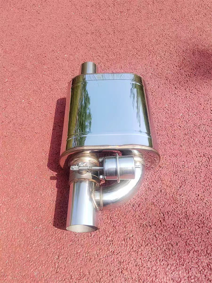 Car Exhaust Pipe Modified Sports Car Sound Wave Vacuum Valve Suction Pull Bag Pneumatic Remote Control Valve Drive Pull Bag