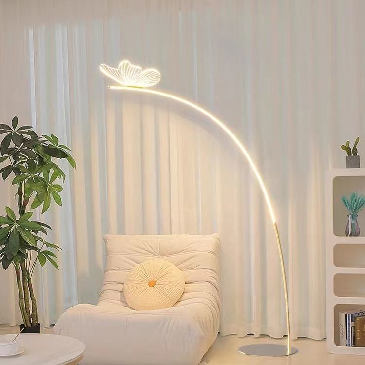 Room Butterfly Floor Lamp Living Room Corner Simple Designer Art Lamp Creative Live Broadcast Sofa Bedroom Bedside Lamp