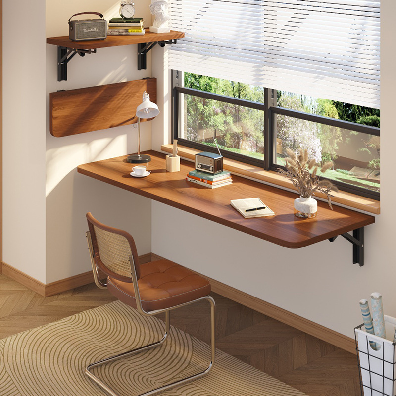 Carefully Selected Foldable Desks, Wall-Mounted Folding Tables, Wall-Mounted Study Desks, Wall-Leaning Suspended Tables