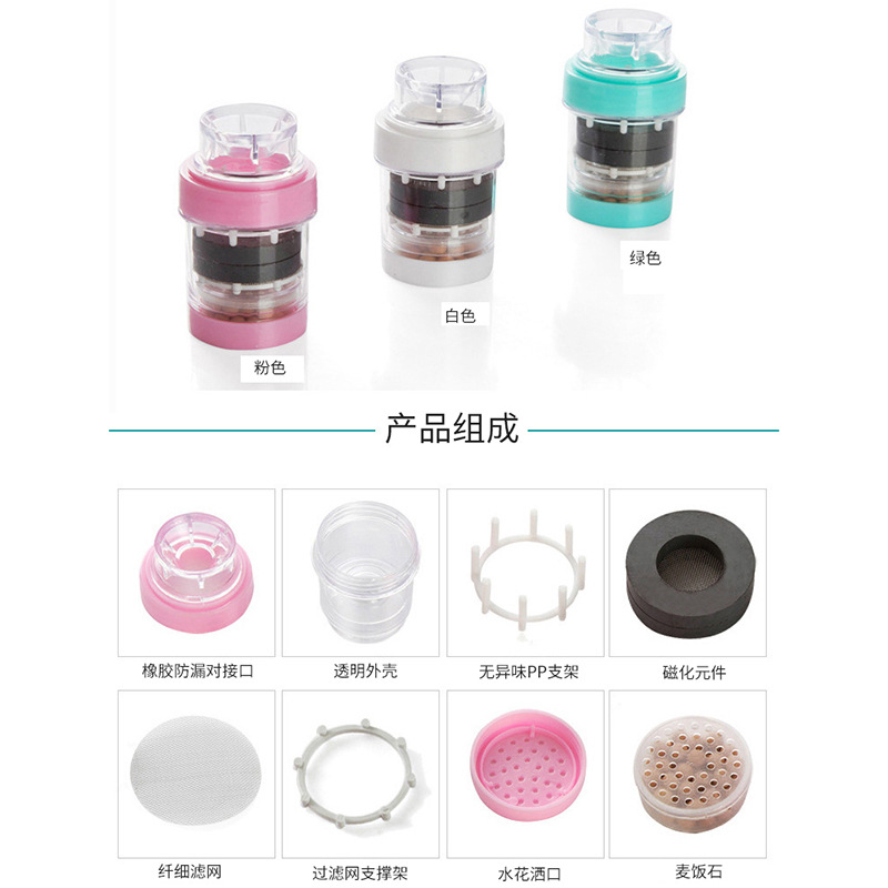 Submarino grifo Splash Head filtro cocina hogar purificador de agua extensión ducha ahorro de agua artefacto