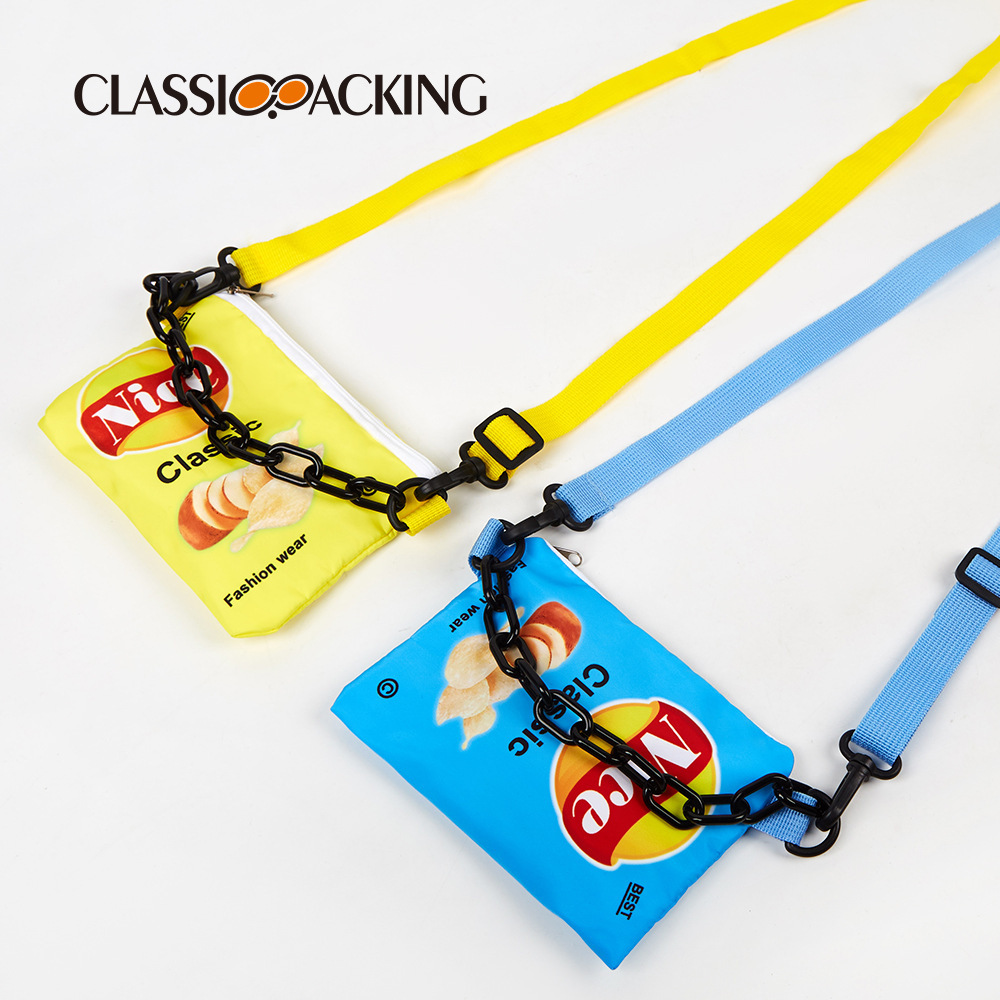 Bolsa de almacenamiento al por mayor de fábrica, bolsa de regalo de promoción de bocadillos de supermercado, bolsa de mensajero de habitación individual unisex, se puede fijar el logotipo