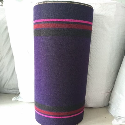 Anti-Slip Car Mats, Universal Foot Pad - 10512-m-purple-stripes