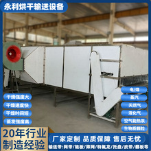 供应低温热风昆虫面包虫烘干机 黄粉虫干燥机 带式黑水虻烘干设备