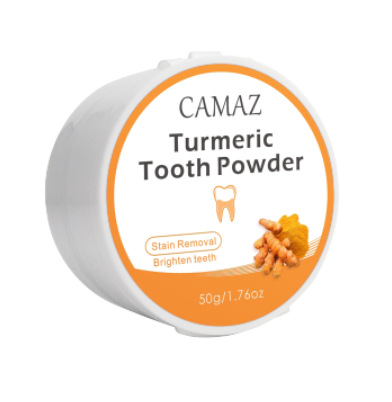 Cross border New products Turmeric Dentifrice Scaling powder Dentifrice Tooth clean Turmeric teeth powder