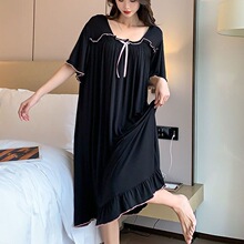 �¿��a˯��Ů2-300��˯ȹ���L����mm�ļ�����㼑��L�Ҿӷ�ins�L