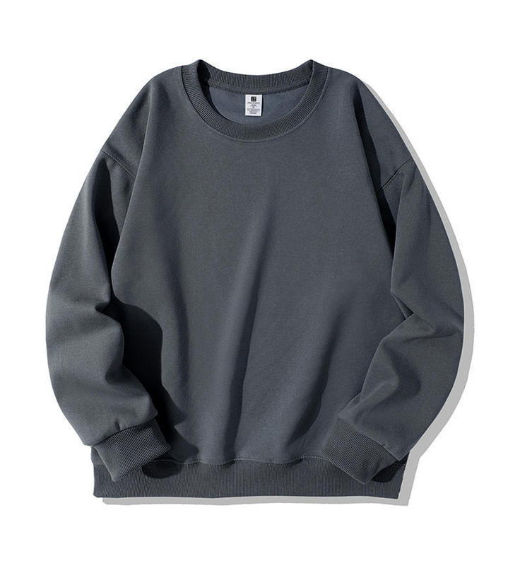 春秋重磅卫衣批发定制工服印字图餐饮服饰印logo圆领外套班服刺绣|undefined