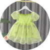 Trend skirt girl's, small princess costume, summer fashionable dress, Korean style, 3-4 years, western style