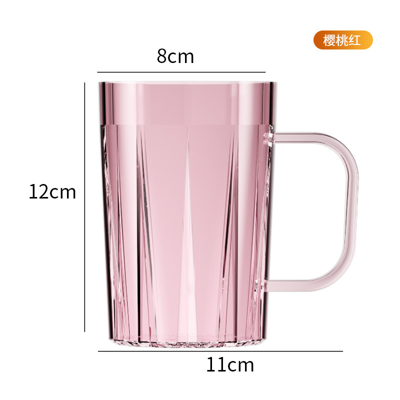 Simple plástico cepillado enjuague bucal taza estudiante dormitorio lavado taza luz lujo hogar inodoro cepillo de dientes taza