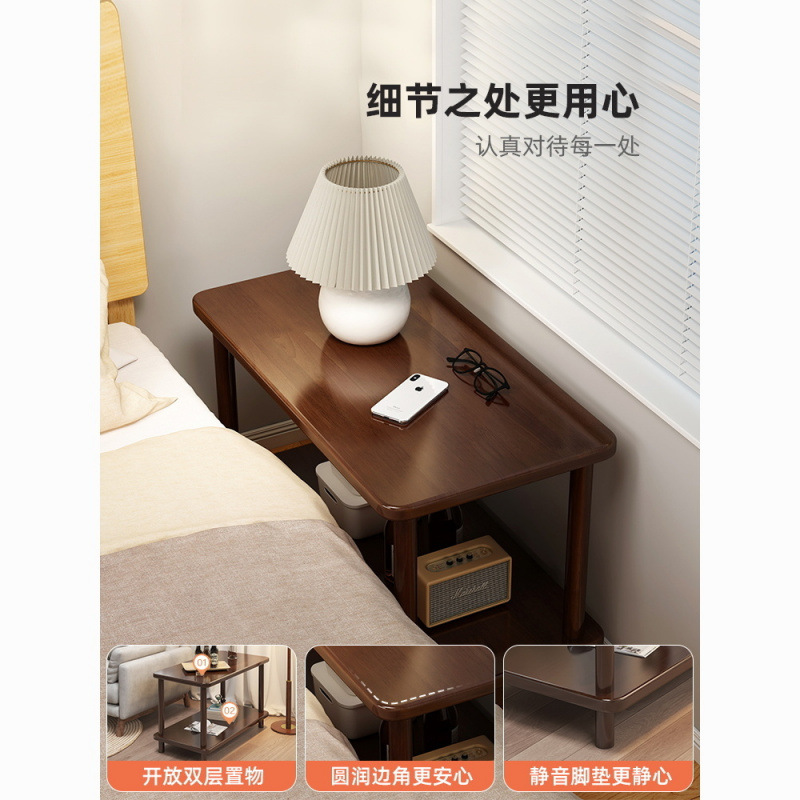 Mesa de cabecera simple sala de estar sofá mesa de té dormitorio mesa de cabecera simple alquiler mesa de comedor doméstica