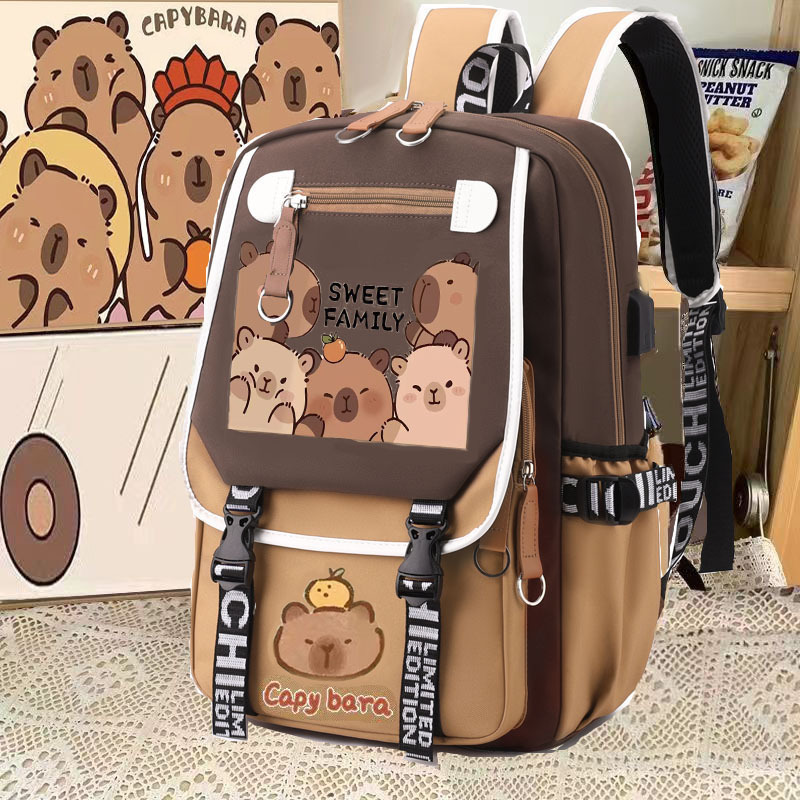 카피바라 다섯 마리 카피바라