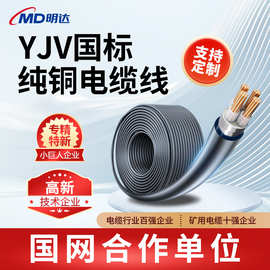 定制YJV/YJV22/ZRYJV/NHYJV铜芯电缆1-5芯25/50/90平方电力电缆