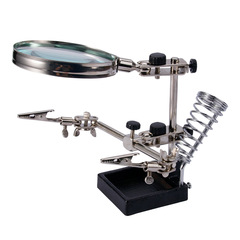 Yiwu Jinghui Manufacturer 90mm Diameter 3x Repair Circuit Board Electronic Magnifying Glass 16129/508