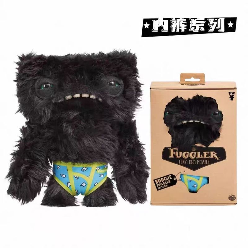 FUGGLER怪兽爱心怪兽系列放克牙宝丑萌搞怪毛绒情人节爱心公仔|undefined