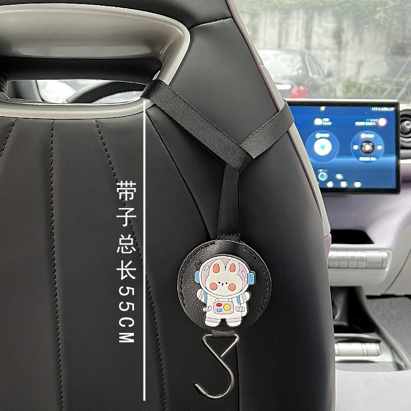 Wuling Hongguang BYD Dolphin todo en uno asiento deportivo gancho de respaldo tela de almacenamiento multifuncional en el automóvil