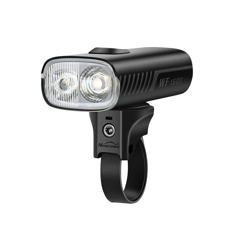 Majixuan lejos y cerca de luz ajustable bicicleta luz faro control remoto inalámbrico WF1600 luminoso conducción nocturna iluminación de seguridad