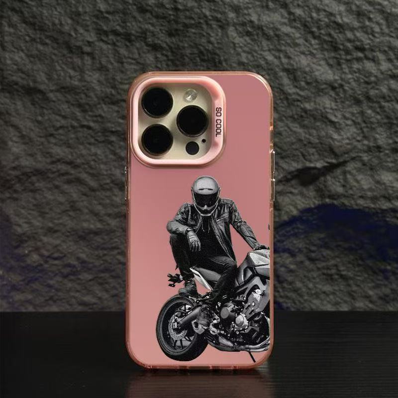 Nueva locomotora europea y americana para iPhone 16 funda para teléfono móvil Apple 15promax/14/13pro12 personalidad 11X