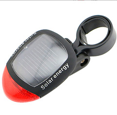 Bicycle Solar Tail Light Mountain Bike Light Cycling Warning Light Charge-Free Cycling Light Bicycle Accessories