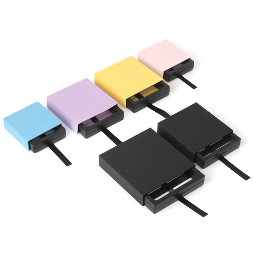 Yuanchang anti-oxidation earrings jewelry box bracelet PE film suspension box bracelet display box jewelry packaging box wholesale