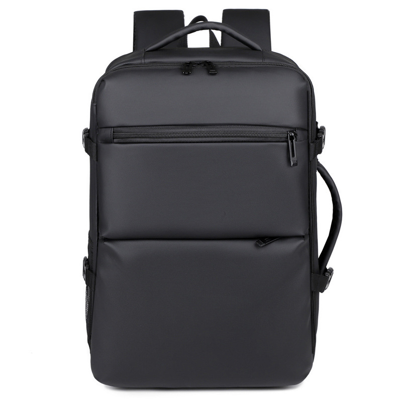Großvolumiger, erweiterbarer Rucksack, Doppelrucksack für Damen und Herren, ideal für Kurztrips, leicht und stylisch_voghion.com