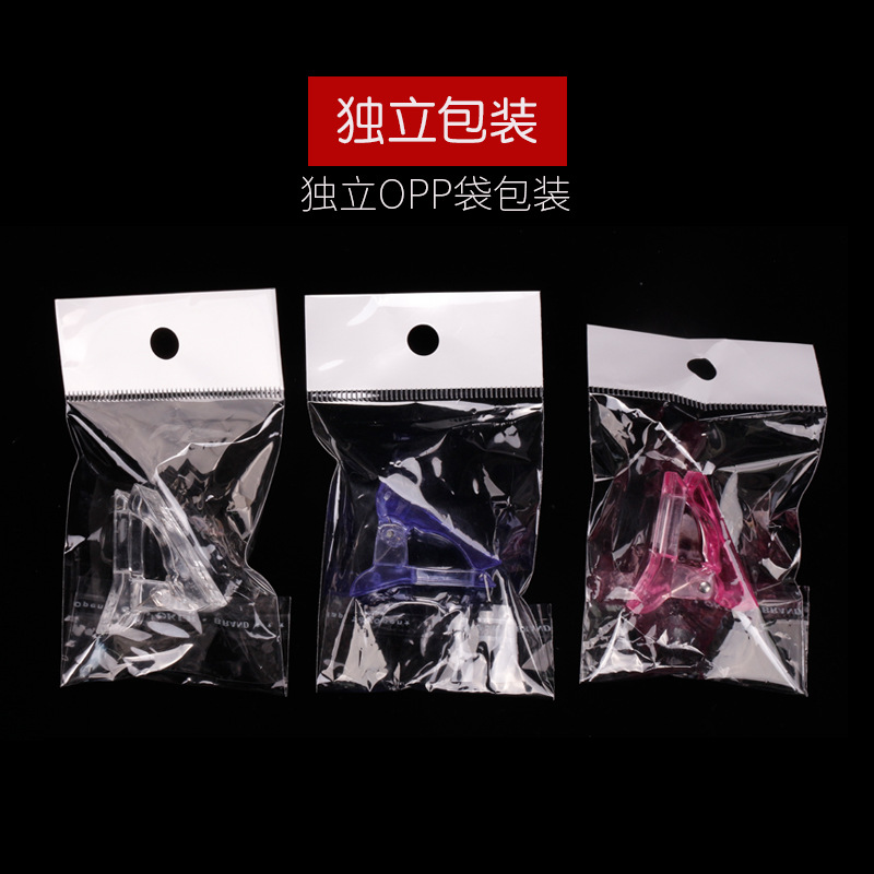 Nail Art Crystal nail mold clip fijo herramienta de uñas clip de pegamento de cristal clip de ajuste de pegamento de retardo de cristal en stock