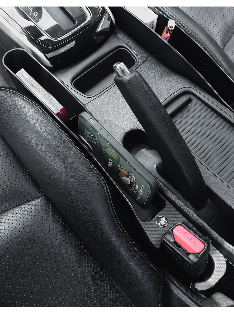 Car Seat Gap Filler Strip, Universal Anti-Drop Car Seat Gap Anti-Leak Multifunctional Car Storage Box