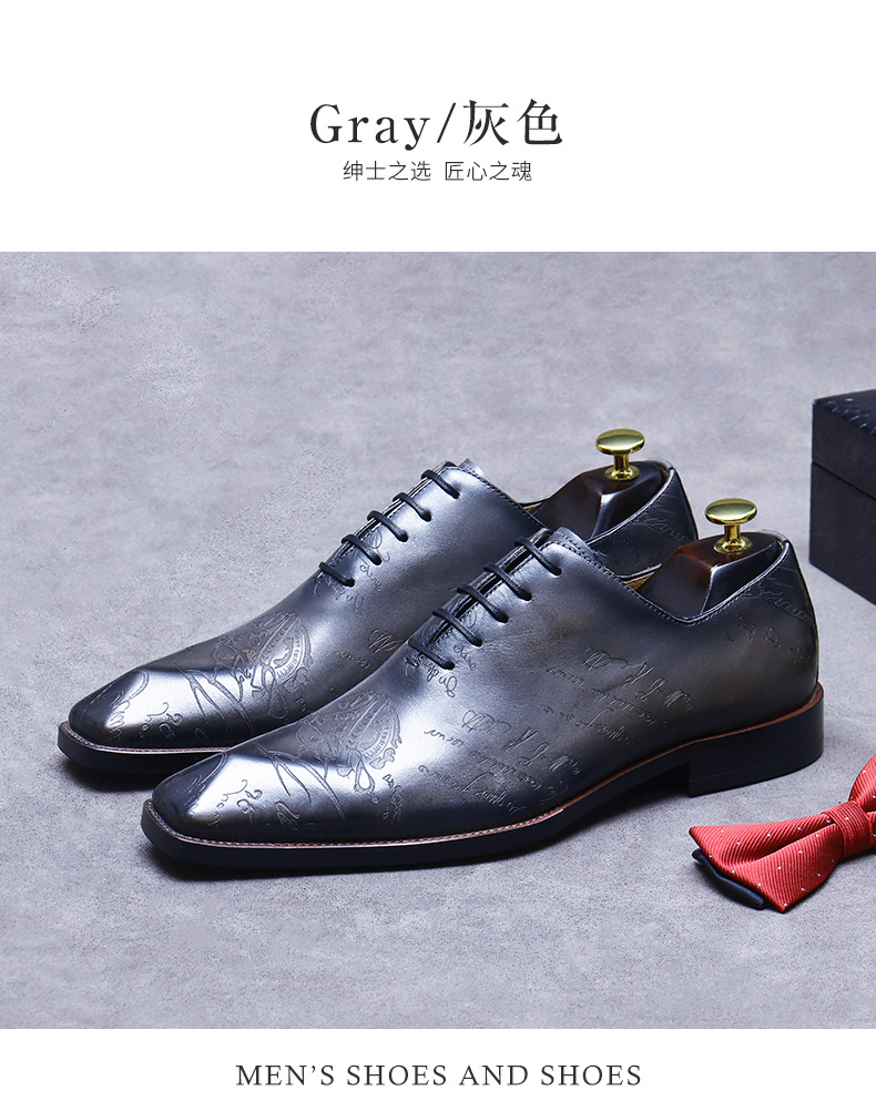 A1906 2640K GIÀY DA NAM ASTTYGC GIÀY DÉP NAM DA BÒ G06 SẢN PHẨM MỚI