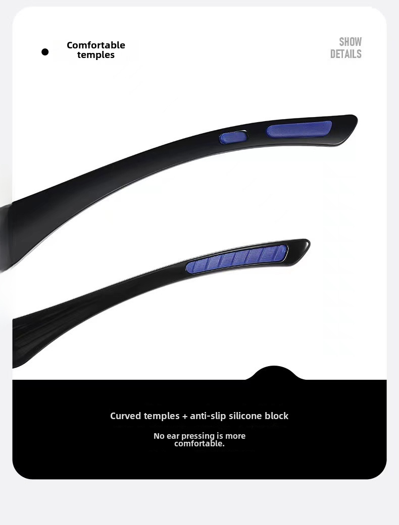 Occhiali da pesca polarizzati Orologio da pesca Occhiali da sole polarizzati anti-ultravioletti galleggianti Occhiali da sole sportivi da guida per equitazione all'aperto Luya_voghion.com