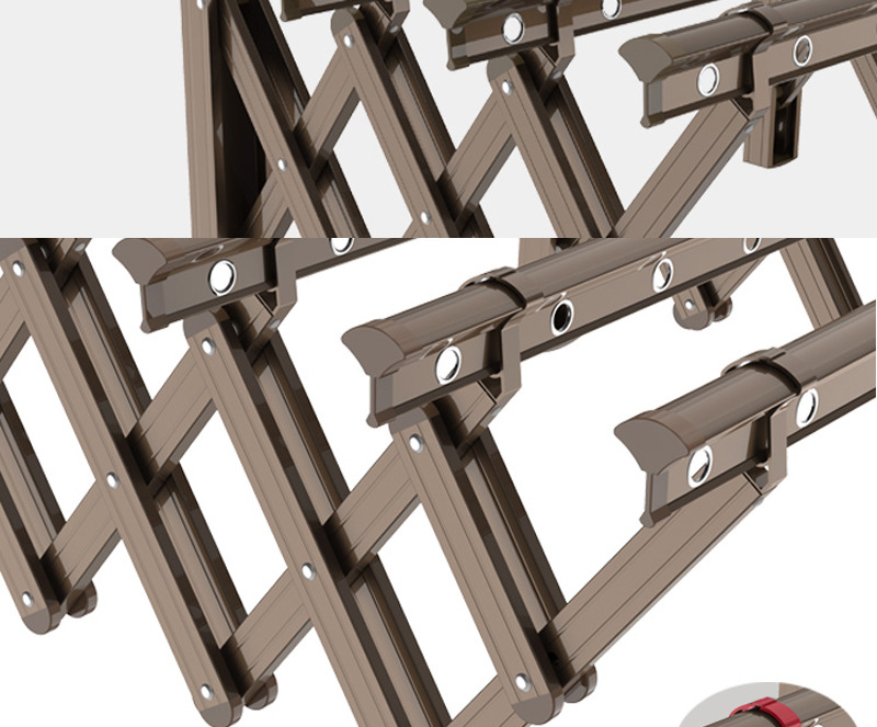 户外推拉晾衣架